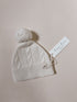 luna-luca-cable-knit-pom-beanie-off-white Luna and Luca Newborn Baby Clothes